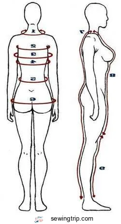 Body-Measurements-for-Sewing-Garments