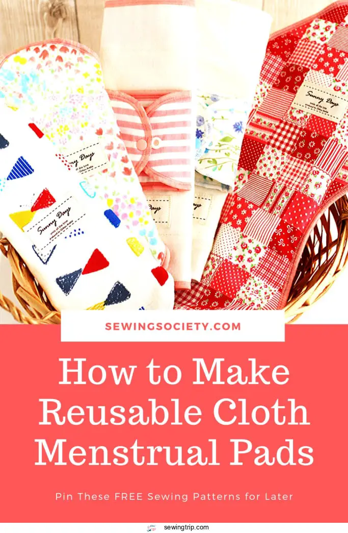 how to make reusable cloth menstrual pads