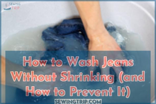 how to wash jeans without shrinking