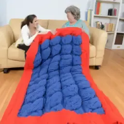 how big is a lap blanket