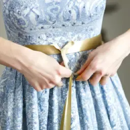 how to cinch a dress