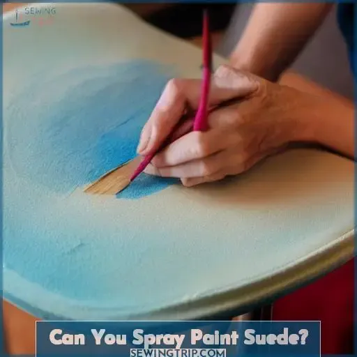 Can You Spray Paint Suede?