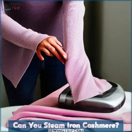 Can You Steam Iron Cashmere?
