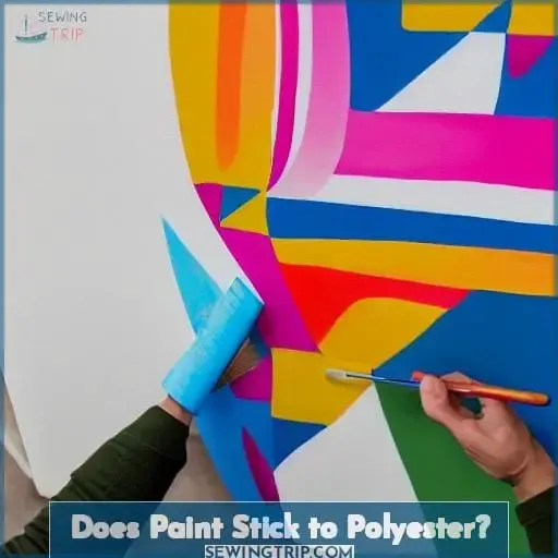 Does Paint Stick to Polyester?