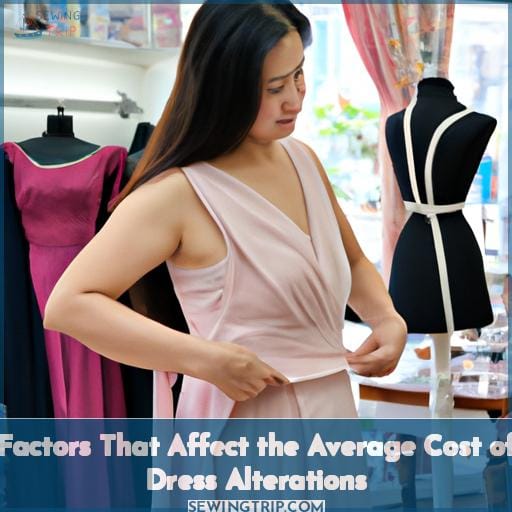 Average Cost Of Dress Alterations