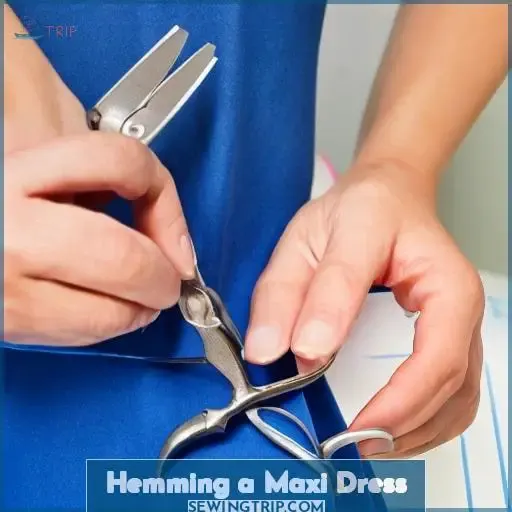 Hemming a Maxi Dress