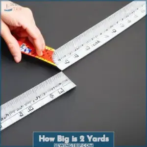 how big is 2 yards