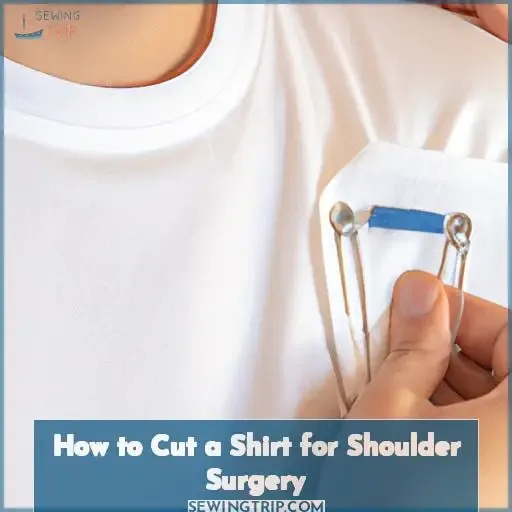 How to Cut a Shirt for Shoulder Surgery
