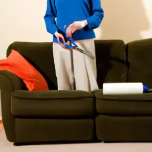 how to de-pill a couch