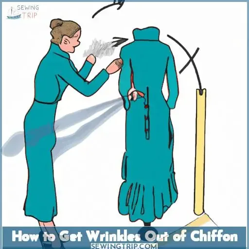 how to get wrinkles out of chiffon