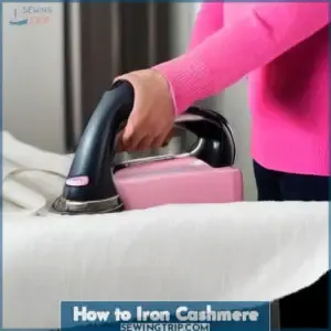 how to iron cashmere