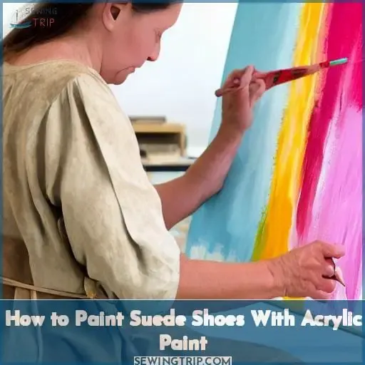 How to Paint Suede Shoes With Acrylic Paint