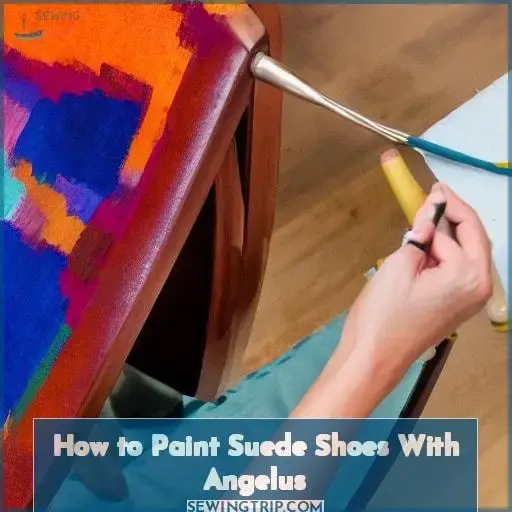 How to Paint Suede Shoes With Angelus