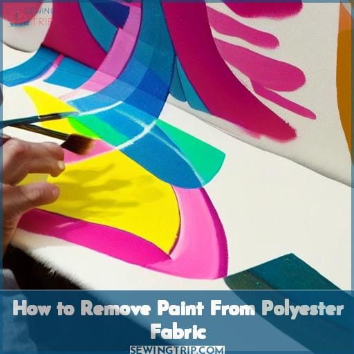 How to Remove Paint From Polyester Fabric