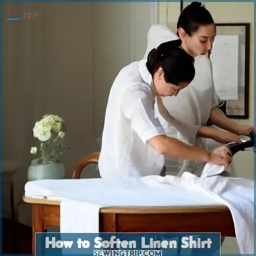 how to soften linen shirt