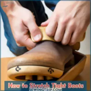 how to stretch tight boots