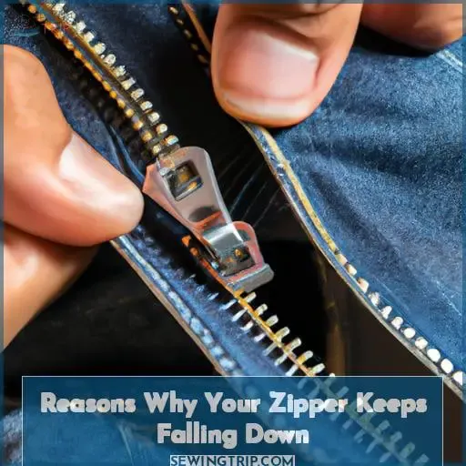 Reasons Why Your Zipper Keeps Falling Down