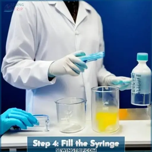 Step 4: Fill the Syringe