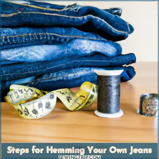 Steps for Hemming Your Own Jeans