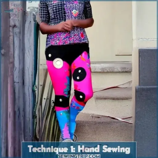 Technique 1: Hand Sewing