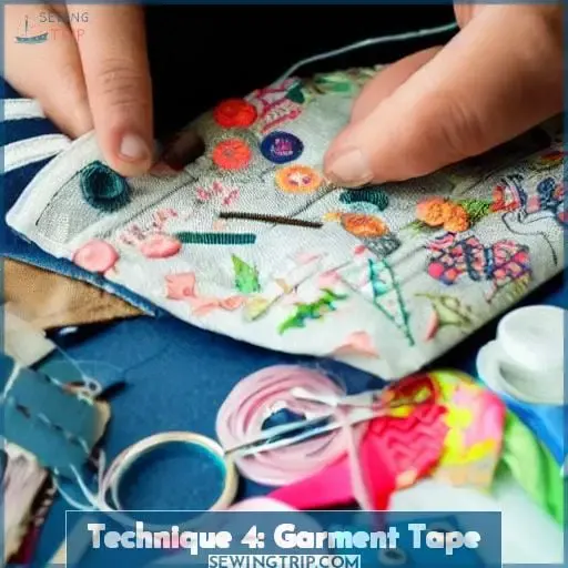 Technique 4: Garment Tape