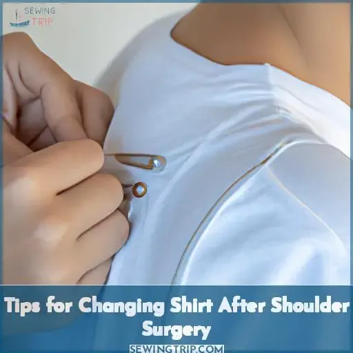 Tips for Changing Shirt After Shoulder Surgery