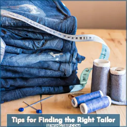 Tips for Finding the Right Tailor