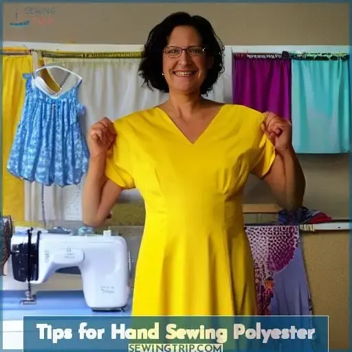Tips for Hand Sewing Polyester