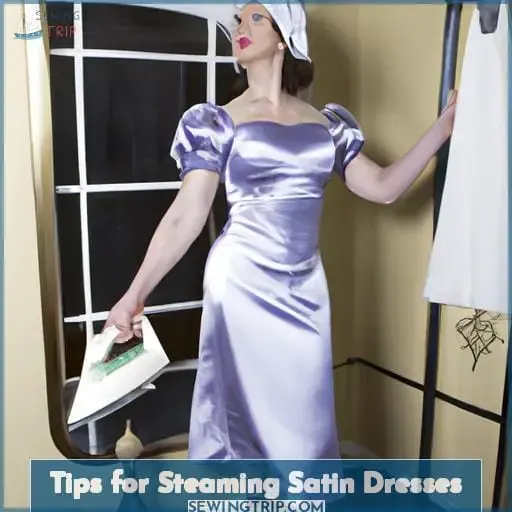 Tips for Steaming Satin Dresses