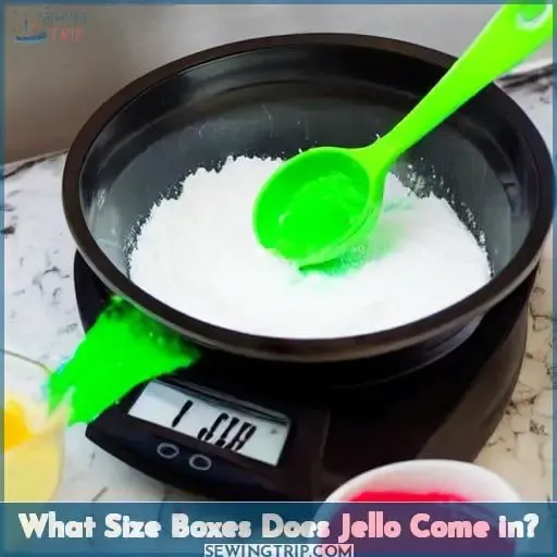 What Size Boxes Does Jello Come in?