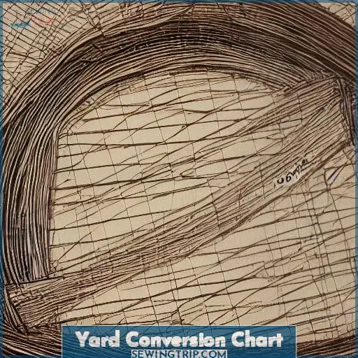 Yard Conversion Chart