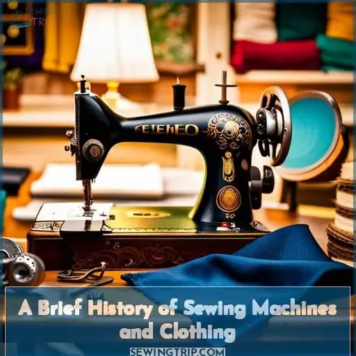 A Brief History of Sewing Machines and Clothing