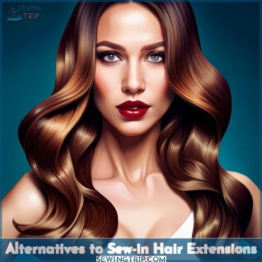 Alternatives to Sew-in Hair Extensions