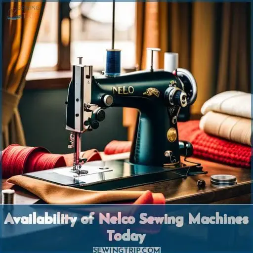 Availability of Nelco Sewing Machines Today