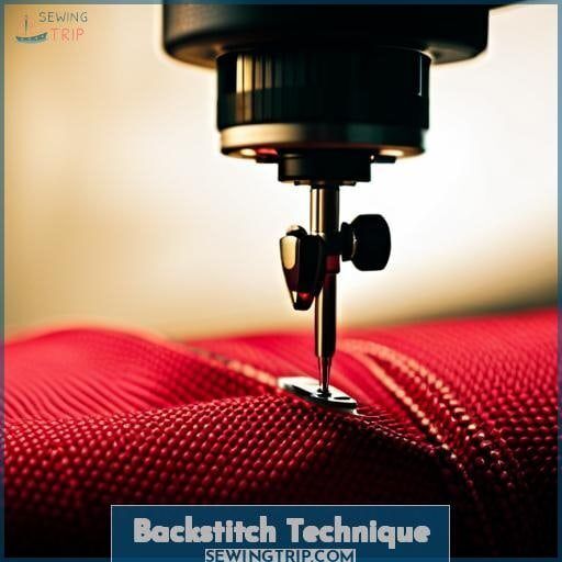 Backstitch Technique Backstitch Technique