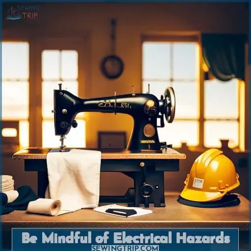 Be Mindful of Electrical Hazards