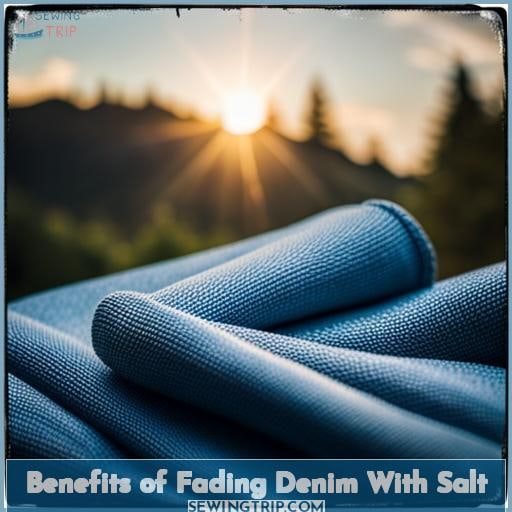 Benefits of Fading Denim With Salt