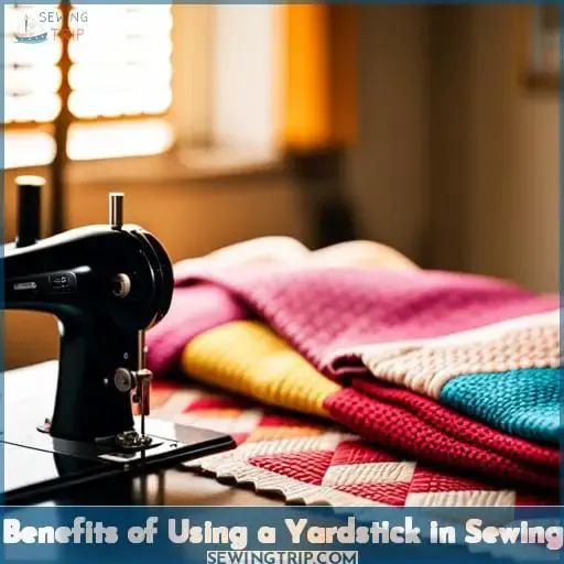 Benefits of Using a Yardstick in Sewing