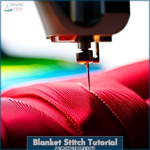 Blanket Stitch Tutorial Blanket Stitch Tutorial