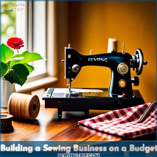Building a Sewing Business on a Budget Building a Sewing Business on a Budget