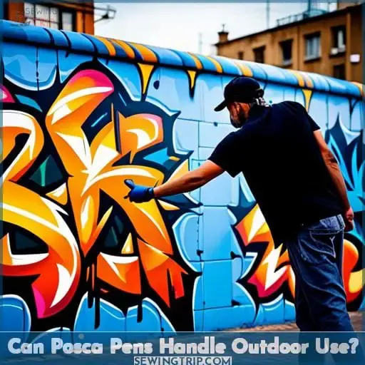 Can Posca Pens Handle Outdoor Use?