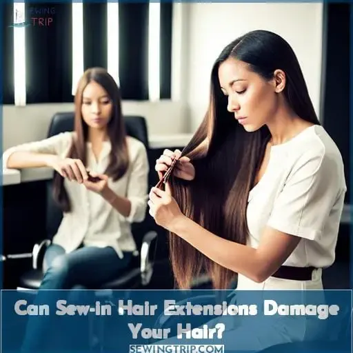 Can Sew-in Hair Extensions Damage Your Hair?