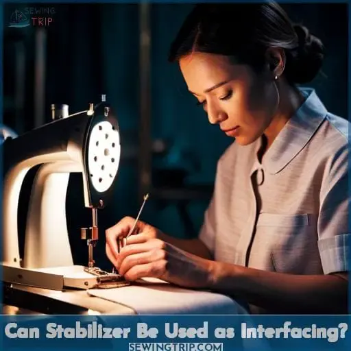 Can Stabilizer Be Used as Interfacing?
