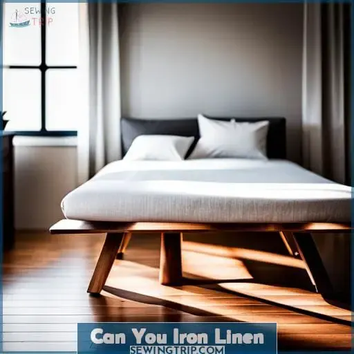 can you iron linen