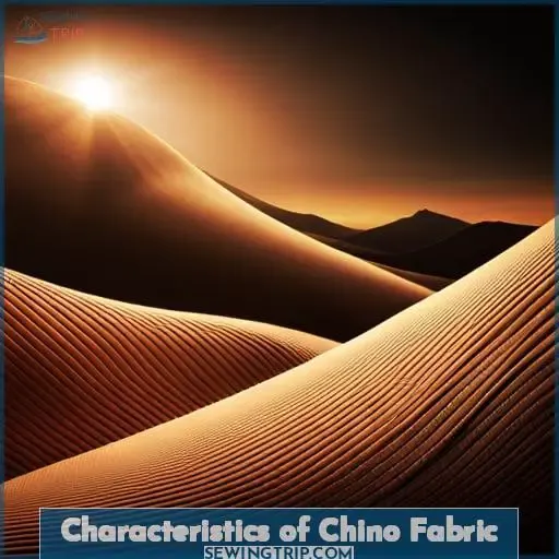Characteristics of Chino Fabric
