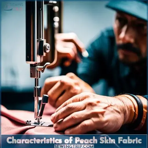 Characteristics of Peach Skin Fabric