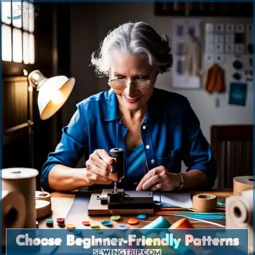 Choose Beginner-Friendly Patterns