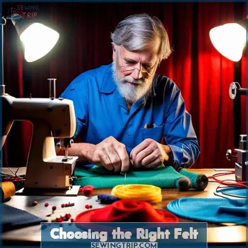Choosing the Right Felt Choosing the Right Felt