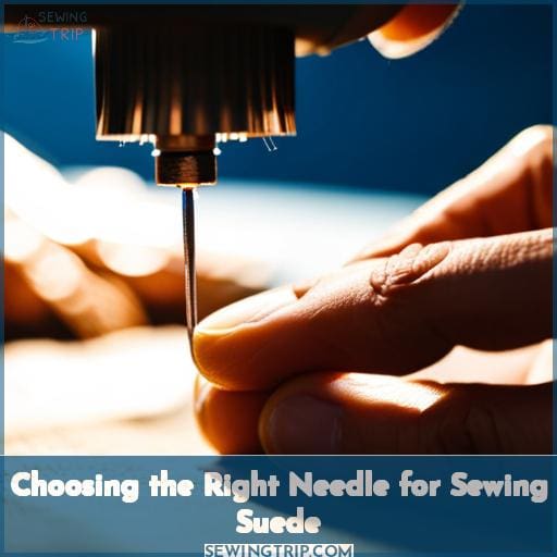 Sewing Suede Tips How to Sew by Hand or Machine