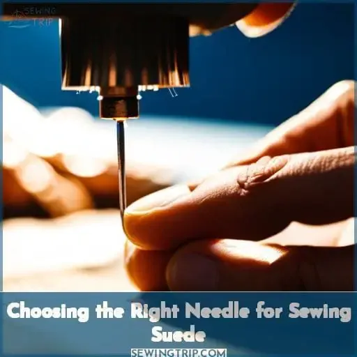 Choosing the Right Needle for Sewing Suede